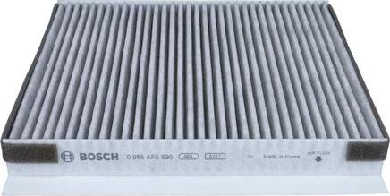 BOSCH 0 986 AF5 890 - Filtro, Aria abitacolo www.autoricambit.com