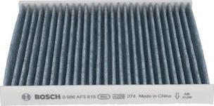 BOSCH 0 986 AF5 819 - Filtro, Aria abitacolo www.autoricambit.com