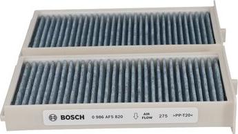 BOSCH 0 986 AF5 820 - Filtro, Aria abitacolo www.autoricambit.com