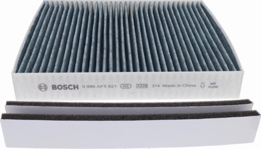 BOSCH 0 986 AF5 821 - Filtro, Aria abitacolo www.autoricambit.com