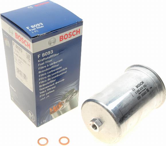 BOSCH 0 986 AF8 093 - Filtro carburante www.autoricambit.com