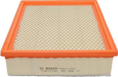 BOSCH 0 986 AF2 664 - Filtro aria www.autoricambit.com