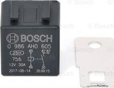 BOSCH 0 986 AH0 605 - Relè, Corrente di lavoro www.autoricambit.com