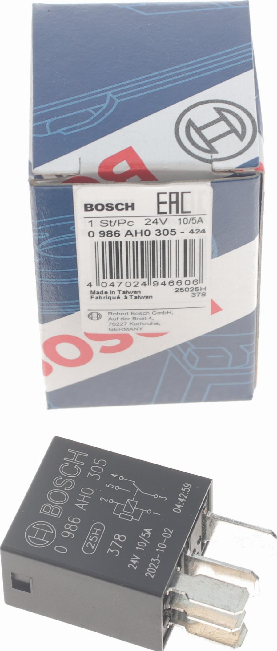 BOSCH 0 986 AH0 305 - Relè, Corrente di lavoro www.autoricambit.com