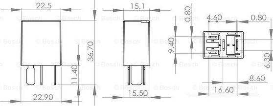 BOSCH 0 986 AH0 328 - Relè, Corrente di lavoro www.autoricambit.com