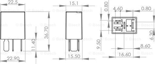 BOSCH 0 986 AH0 322 - Relè, Corrente di lavoro www.autoricambit.com