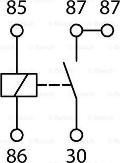 BOSCH 0 986 AH0 251 - Relè, Corrente di lavoro www.autoricambit.com