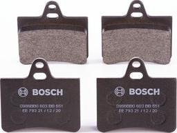 BOSCH 0 986 BB0 603 - Kit pastiglie freno, Freno a disco www.autoricambit.com