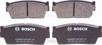 BOSCH 0 986 BB0 089 - Kit pastiglie freno, Freno a disco www.autoricambit.com