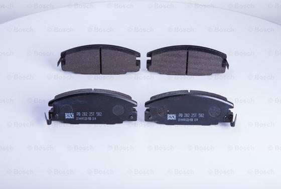 BOSCH 0 986 BB0 182 - Kit pastiglie freno, Freno a disco www.autoricambit.com