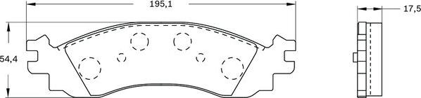 BOSCH 0 986 BB0 394 - Kit pastiglie freno, Freno a disco www.autoricambit.com