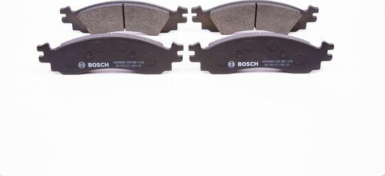 BOSCH 0 986 BB0 394 - Kit pastiglie freno, Freno a disco www.autoricambit.com