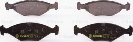 BOSCH 0 986 BB0 273 - Kit pastiglie freno, Freno a disco www.autoricambit.com