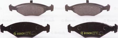 BOSCH 0 986 BB0 273 - Kit pastiglie freno, Freno a disco www.autoricambit.com