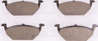 BOSCH 0 986 BB0 714 - Kit pastiglie freno, Freno a disco www.autoricambit.com