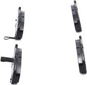 BOSCH 0 986 T11 173 - Kit pastiglie freno, Freno a disco www.autoricambit.com