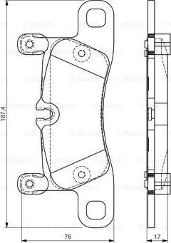 HELLA T1940 - Kit pastiglie freno, Freno a disco www.autoricambit.com