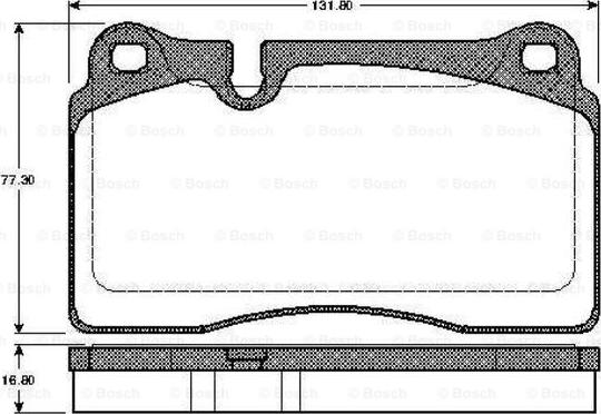 ATE 604833 - Kit pastiglie freno, Freno a disco www.autoricambit.com