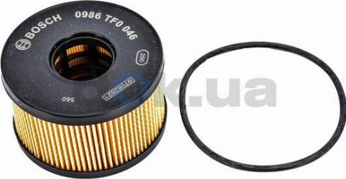 BOSCH 0 986 TF0 046 - Filtro olio www.autoricambit.com