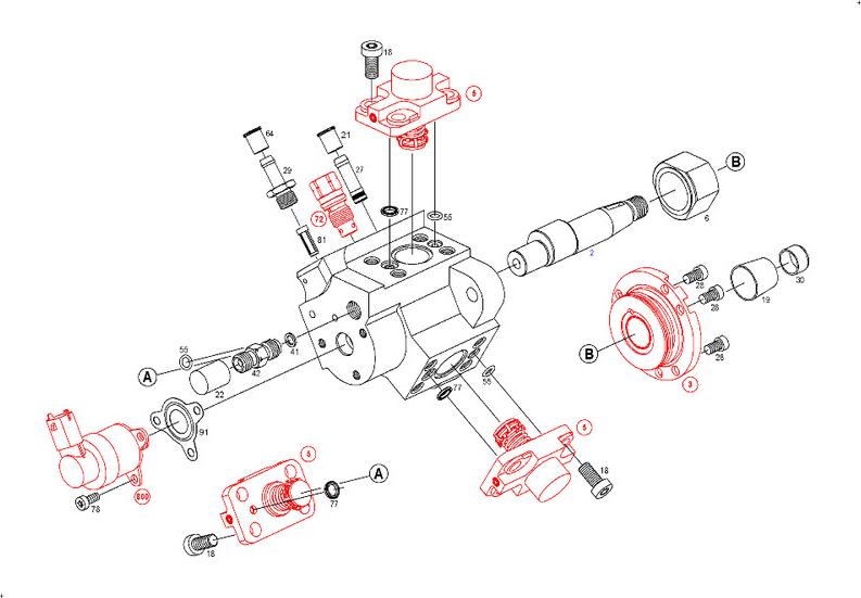 BOSCH 0 445 010 142 - Pompa ad alta pressione www.autoricambit.com