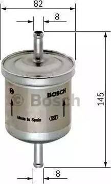 BOSCH 0 450 905 966 - Filtro carburante www.autoricambit.com