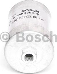 BOSCH 0 450 905 906 - Filtro carburante www.autoricambit.com