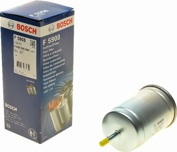 BOSCH 0 450 905 908 - Filtro carburante www.autoricambit.com