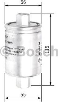 BOSCH 0 450 905 911 - Filtro carburante www.autoricambit.com