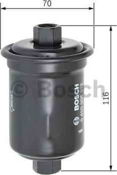 BOSCH 0 450 905 912 - Filtro carburante www.autoricambit.com