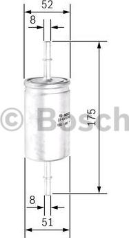 BOSCH 0 450 905 939 - Filtro carburante www.autoricambit.com