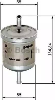 BOSCH 0 450 905 975 - Filtro carburante www.autoricambit.com