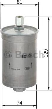 BOSCH 0 450 905 401 - Filtro carburante www.autoricambit.com