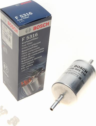 BOSCH 0 450 905 316 - Filtro carburante www.autoricambit.com