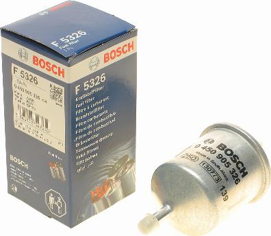 BOSCH 0 450 905 326 - Filtro carburante www.autoricambit.com