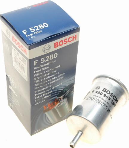 BOSCH 0 450 905 280 - Filtro carburante www.autoricambit.com