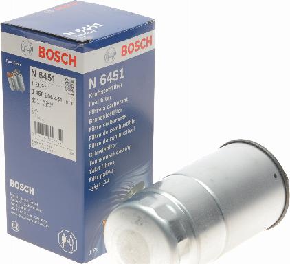 BOSCH 0 450 906 451 - Filtro carburante www.autoricambit.com