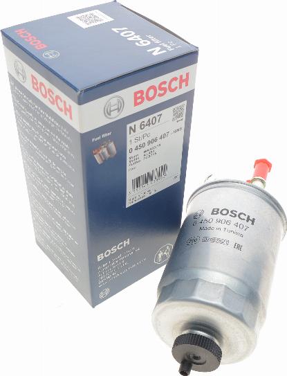 BOSCH 0 450 906 407 - Filtro carburante www.autoricambit.com