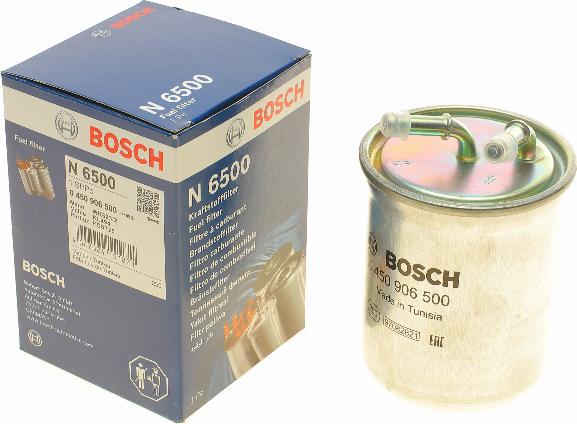 BOSCH 0 450 906 500 - Filtro carburante www.autoricambit.com