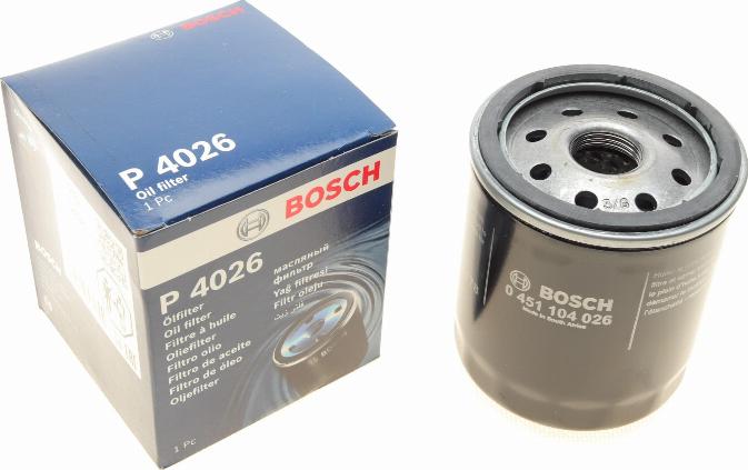 BOSCH 0 451 104 026 - Filtro olio www.autoricambit.com