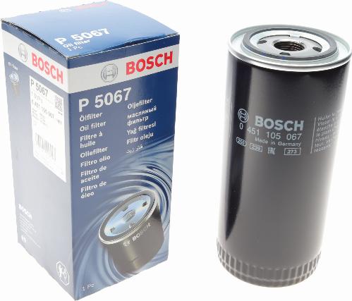 BOSCH 0 451 105 067 - Filtro olio www.autoricambit.com