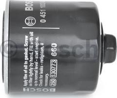 BOSCH 0 451 103 084 - Filtro olio www.autoricambit.com