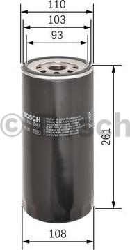 BOSCH 0 451 103 343 - Filtro olio www.autoricambit.com