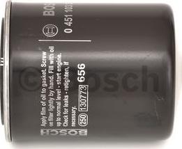 BOSCH 0 451 103 357 - Filtro olio www.autoricambit.com