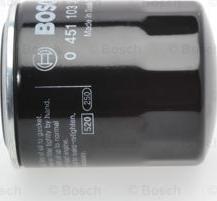 BOSCH 0 451 103 366 - Filtro olio www.autoricambit.com