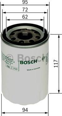 BOSCH 0 451 103 366 - Filtro olio www.autoricambit.com