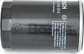 BOSCH 0 451 103 314 - Filtro olio www.autoricambit.com