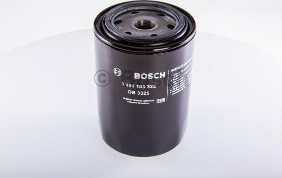 BOSCH 0 451 103 325 - Filtro olio www.autoricambit.com