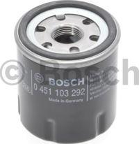 BOSCH 0 451 103 292 - Filtro olio www.autoricambit.com