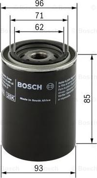 BOSCH 0 451 103 219 - Filtro olio www.autoricambit.com