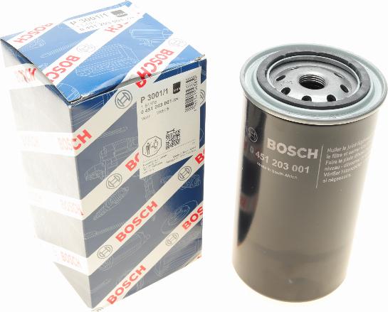 BOSCH 0 451 203 001 - Filtro olio www.autoricambit.com